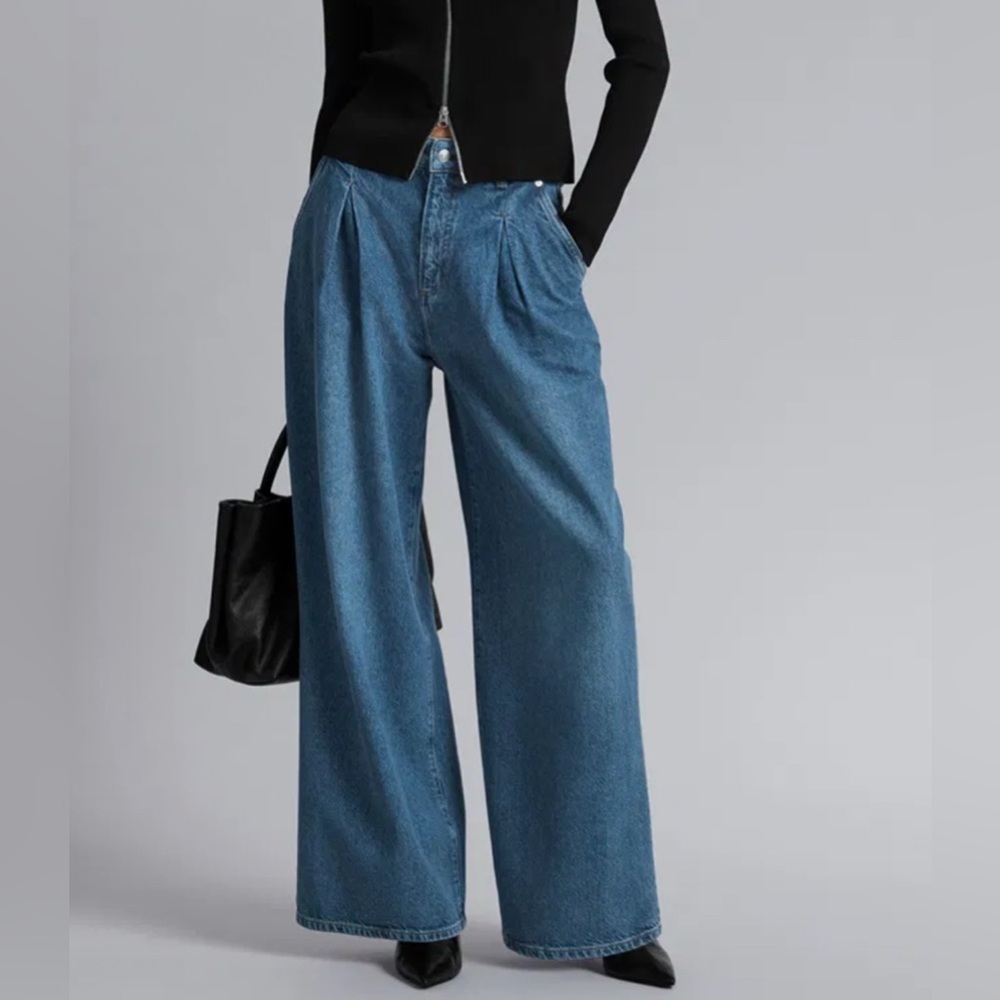 NEW & Other Stories WIDE BAGGY JEANS 8